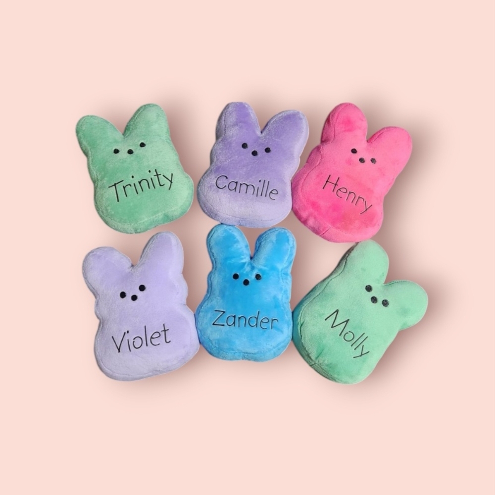 Personalized Peeps Plushes